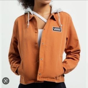 Burnt orange Vans jacket